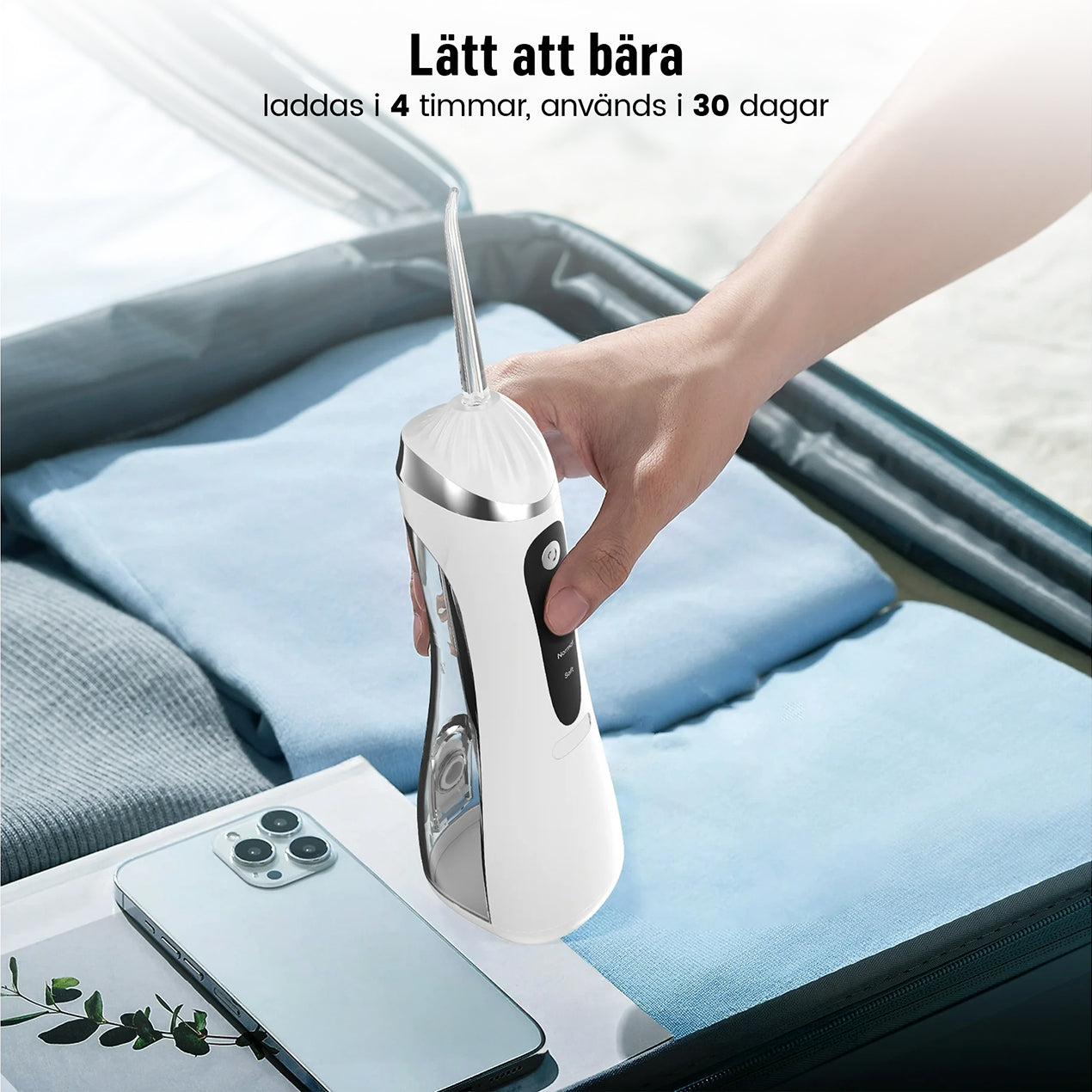 Kenobloom Professionell Elektrisk Vattenflossare för Tänder