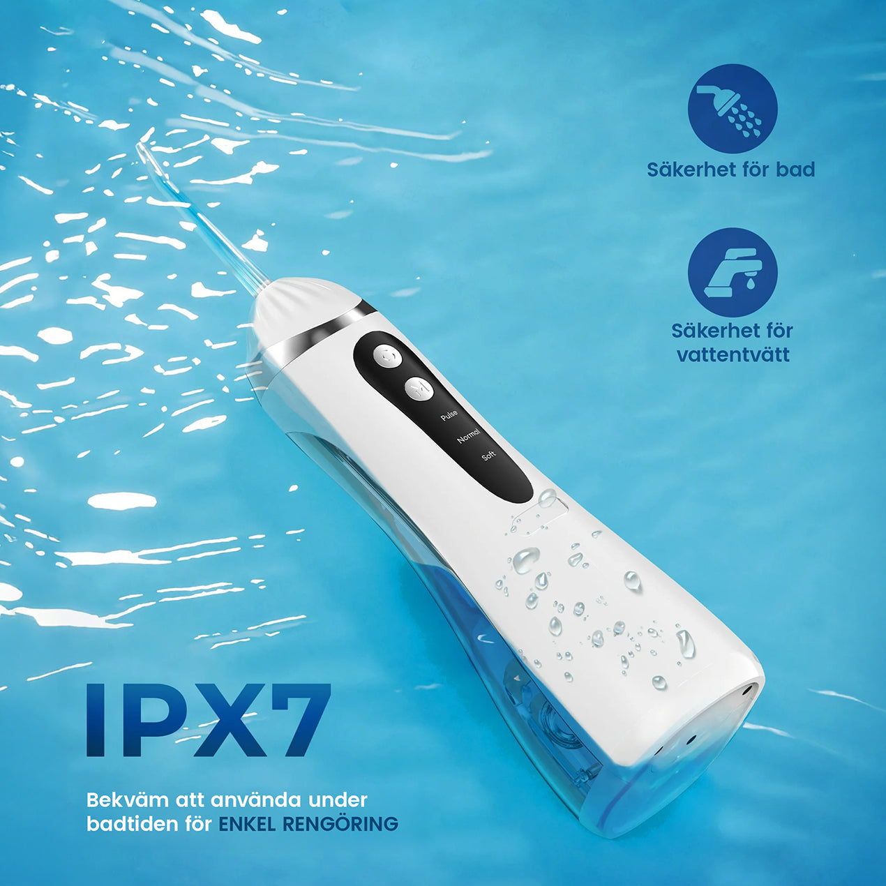 Kenobloom Professionell Elektrisk Vattenflossare för Tänder