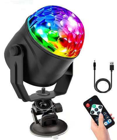 đ„Colorful Rotating Magic Disco Ball Light