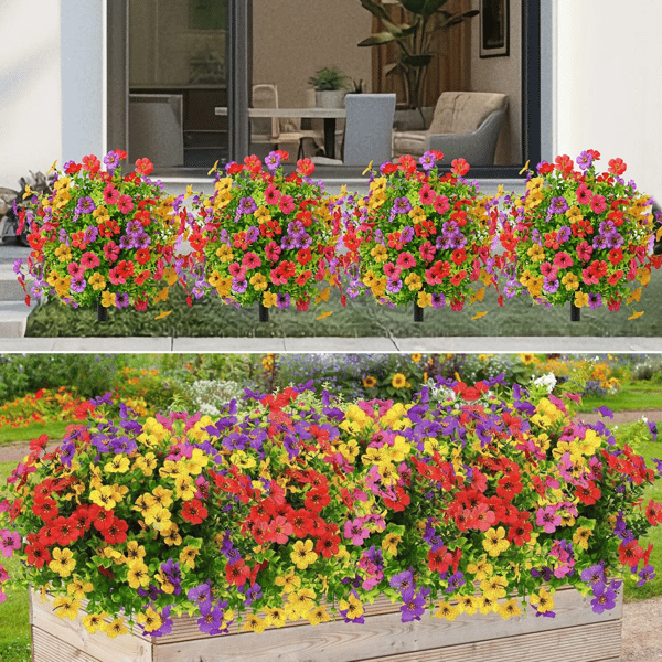 🌱Outdoor/Indoor UV Resistant & Waterproof Artificial Flower Decor