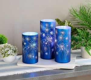 Set of 3 Celebration Hurricanes