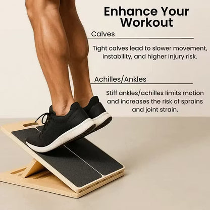 🔥Portable Wooden Slant Board For Calf Stretching