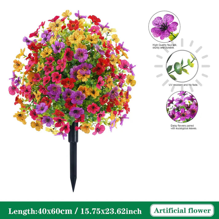 UV-Resistant Artificial Cedar Ball Tree