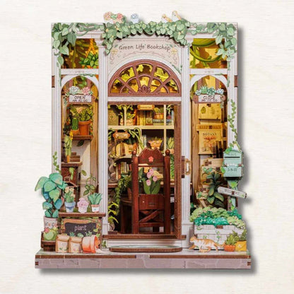Miniature House : flower Bookshop