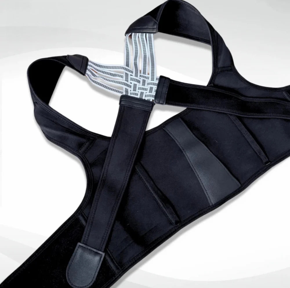 Bekväm och justerbar hållningsväst för nack- och ryggsmärta – Effektiv lindring av gamnacke och bättre hållning