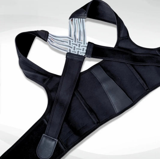 Bekväm och justerbar hållningsväst för nack- och ryggsmärta – Effektiv lindring av gamnacke och bättre hållning