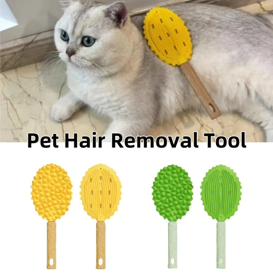 Home Outdoor Pet Durian Massage Comb Cat Hair Removal Floating Cat Hair Cleaner Brushing Comb