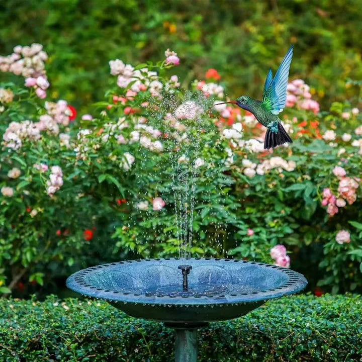 Solar Fountain – Floating, Power-Free, and Waterproof