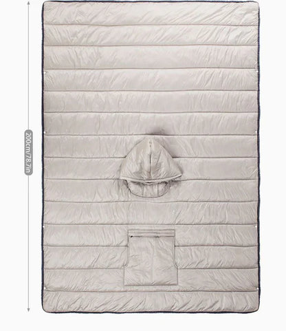 ❄3-i-1 Ultralätt Värmeponcho