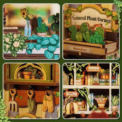 Miniature House : flower Bookshop