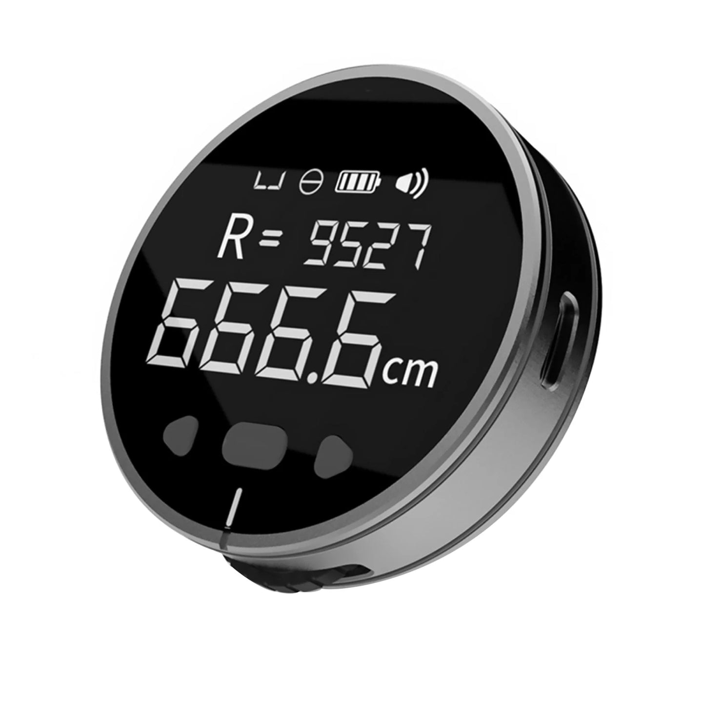 8 in 1 1.8in LCD Display Rechargeable Electronic Tape Measure Digital Ruler
