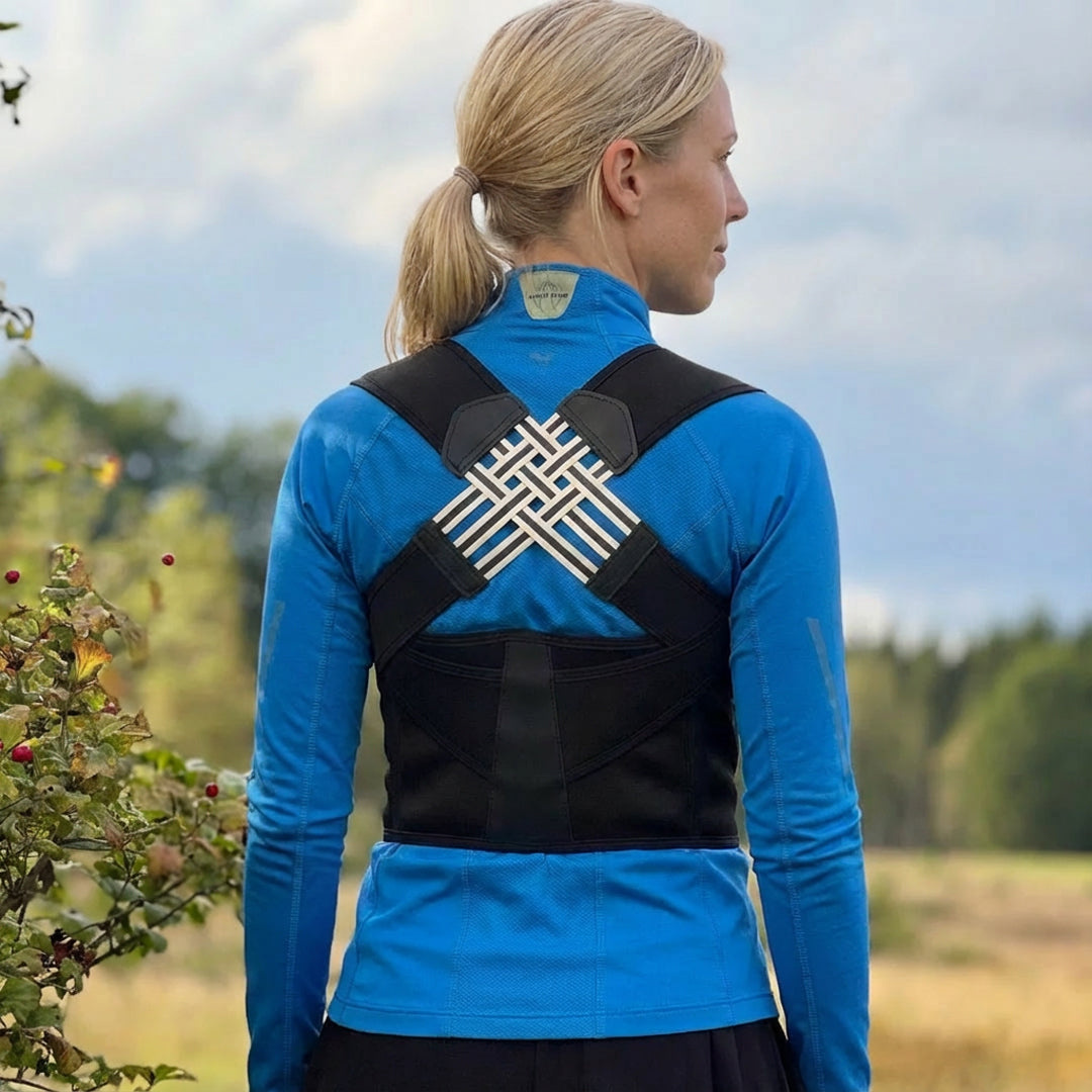 Bekväm och justerbar hållningsväst för nack- och ryggsmärta – Effektiv lindring av gamnacke och bättre hållning