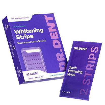 Purple Teeth Whitening Strips™ – Remove Stains & Reveal a Brighter Smile