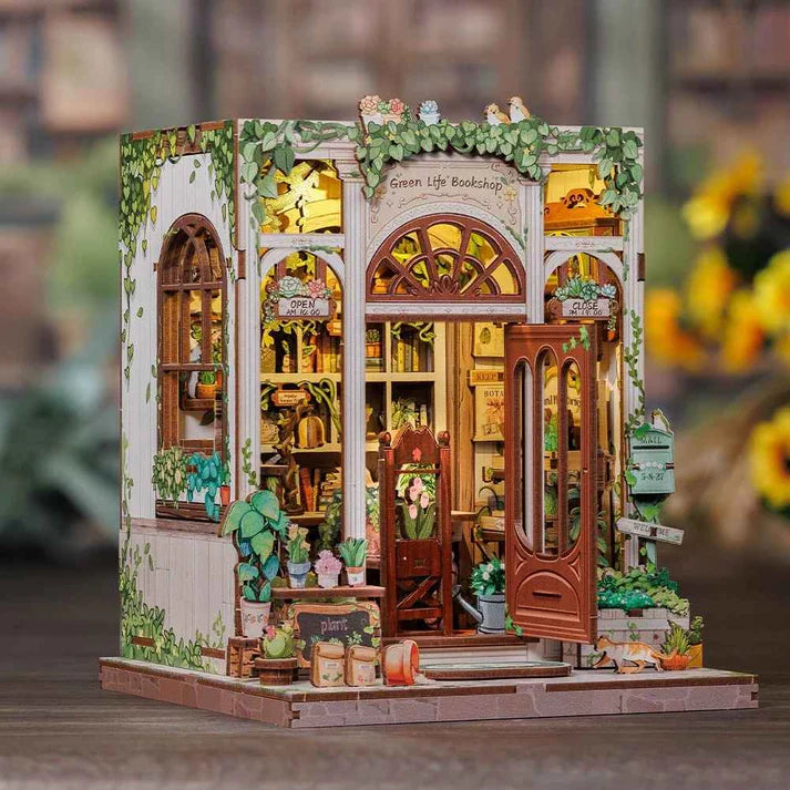 Miniature House : flower Bookshop