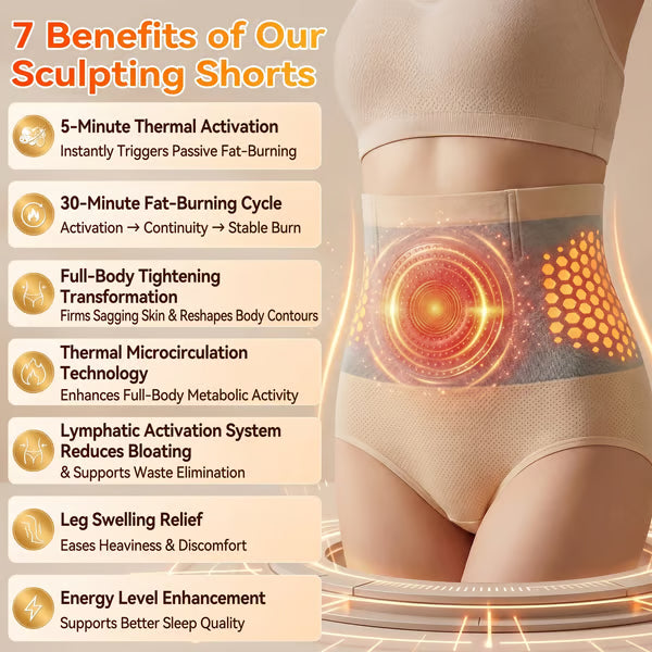 🛡️2026 Moringa & Berberine 4-in-1 Micro-Particle Shaping & Fat Burning Shorts