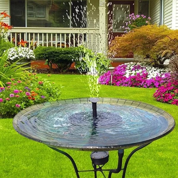 Solar Fountain – Floating, Power-Free, and Waterproof
