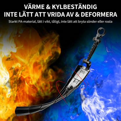 Infällbara stänkskärmar till cykel – Justerbart set för MTB & landsvägscykel – Omedelbart skydd mot lera och stänk