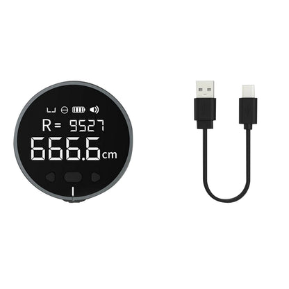 8 in 1 1.8in LCD Display Rechargeable Electronic Tape Measure Digital Ruler