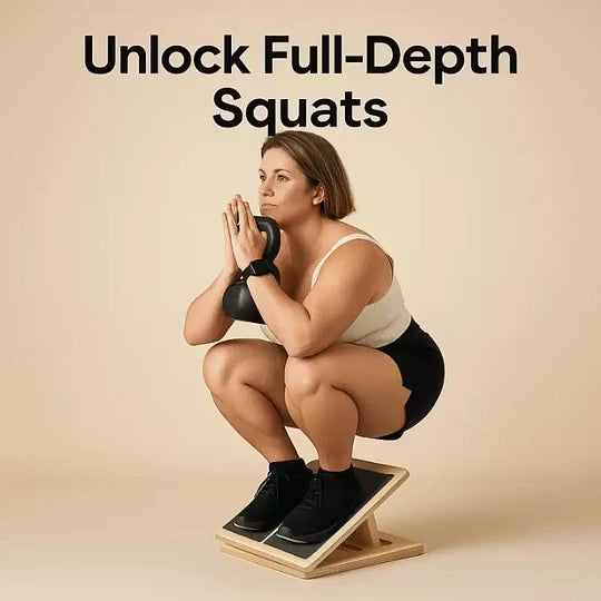 🔥Portable Wooden Slant Board For Calf Stretching