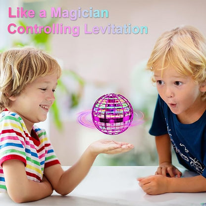 Light-Up Flying Ball Boomerang Drone for Kids