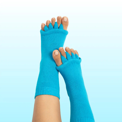 Comfortable Toe Spreader Socks for Hallux Valgus Relief, Better Circulation & Reduced Swelling – At Home or Overnight 🦶🌙💆‍♀️💫