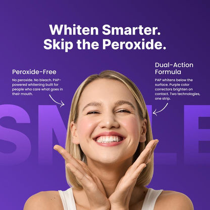 Purple Teeth Whitening Strips™ – Remove Stains & Reveal a Brighter Smile