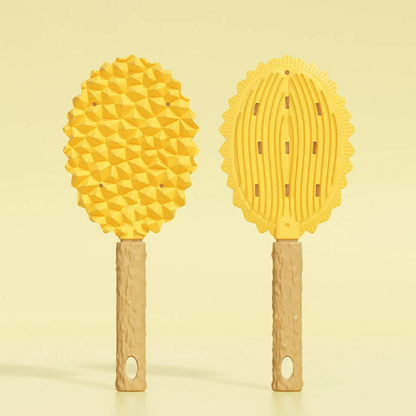 Massagekam för husdjur i durian-design – Effektiv borttagning av löst hår för katter