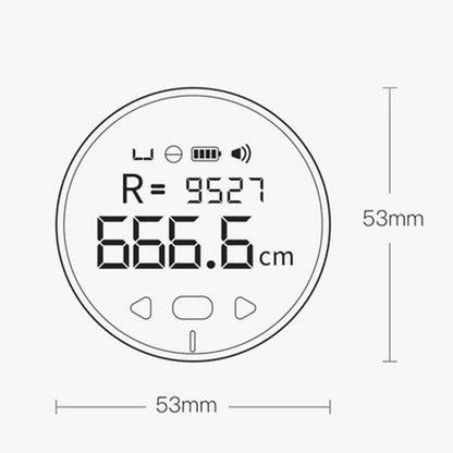 8 in 1 1.8in LCD Display Rechargeable Electronic Tape Measure Digital Ruler