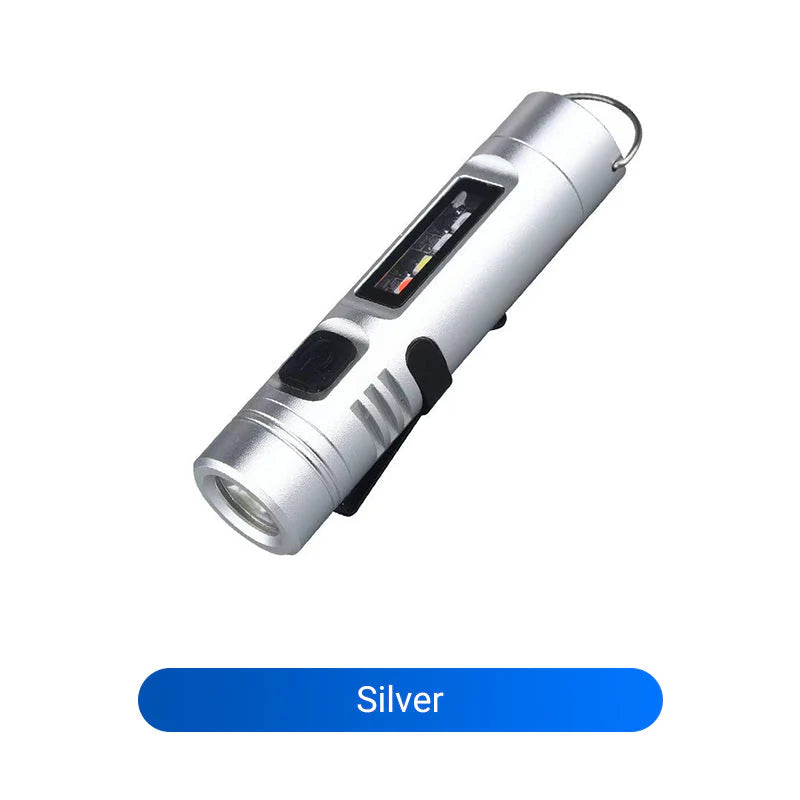 Mini Flashlight | Rechargeable, Multi-Functional Aluminum Alloy