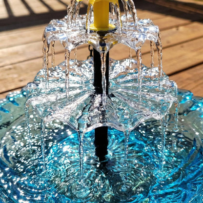✨Special Offer Today Only! 🐦 Solar Cascade Hanging Bird Bath Fountain