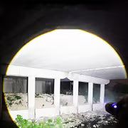 ✨high-power flashlight with bright telescopic zoom light