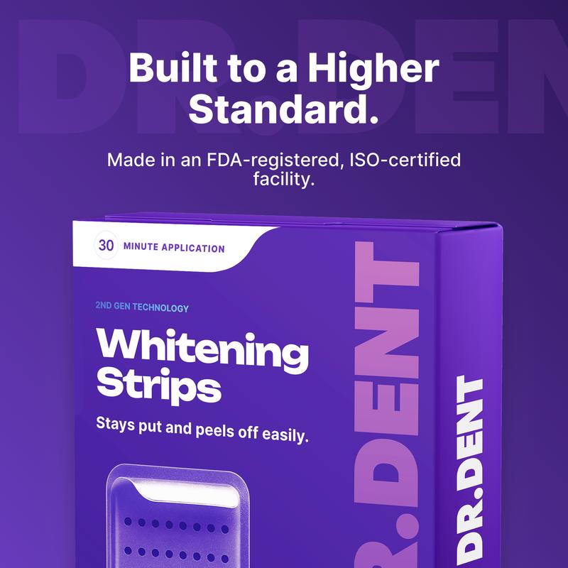 Purple Teeth Whitening Strips™ – Remove Stains & Reveal a Brighter Smile