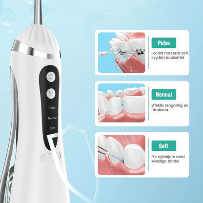 Kenobloom Professionel Elektrisk Vandtandtråd til Tand