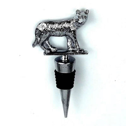 🍷 Exklusiv flaskpropp i silvermetall 🦌 med detaljerad 3D-relief ✨ vakuumtätande & superdekorativ ❄️ nordisk design 🦅