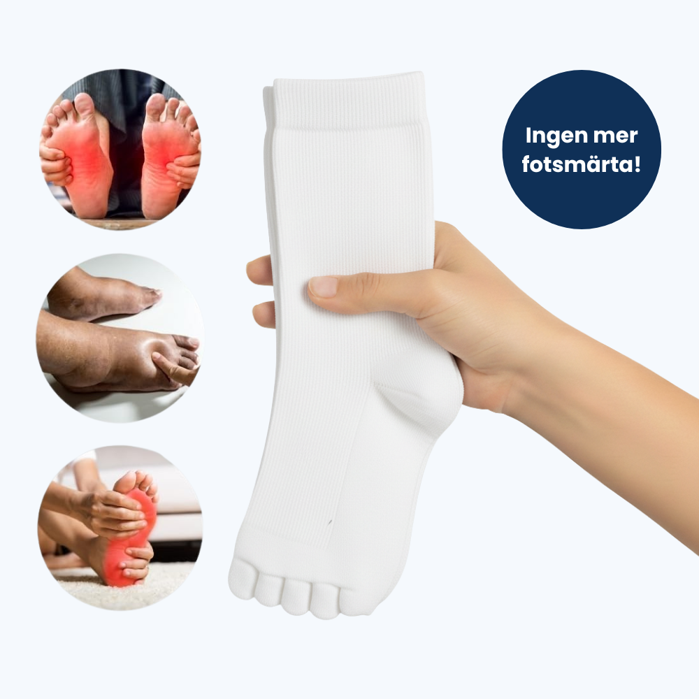 Comfortable Toe Spreader Socks for Hallux Valgus Relief, Better Circulation & Reduced Swelling – At Home or Overnight 🦶🌙💆‍♀️💫