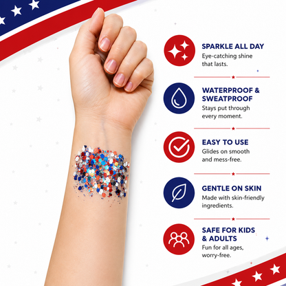 4th of July Glitter™ – Sparkle Your Independence Day Celebration