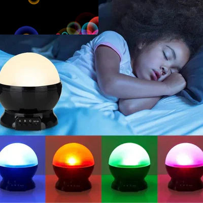 🌌✨Roterande stjärnprojektor – Perfekt present till barn & stjärnälskare!