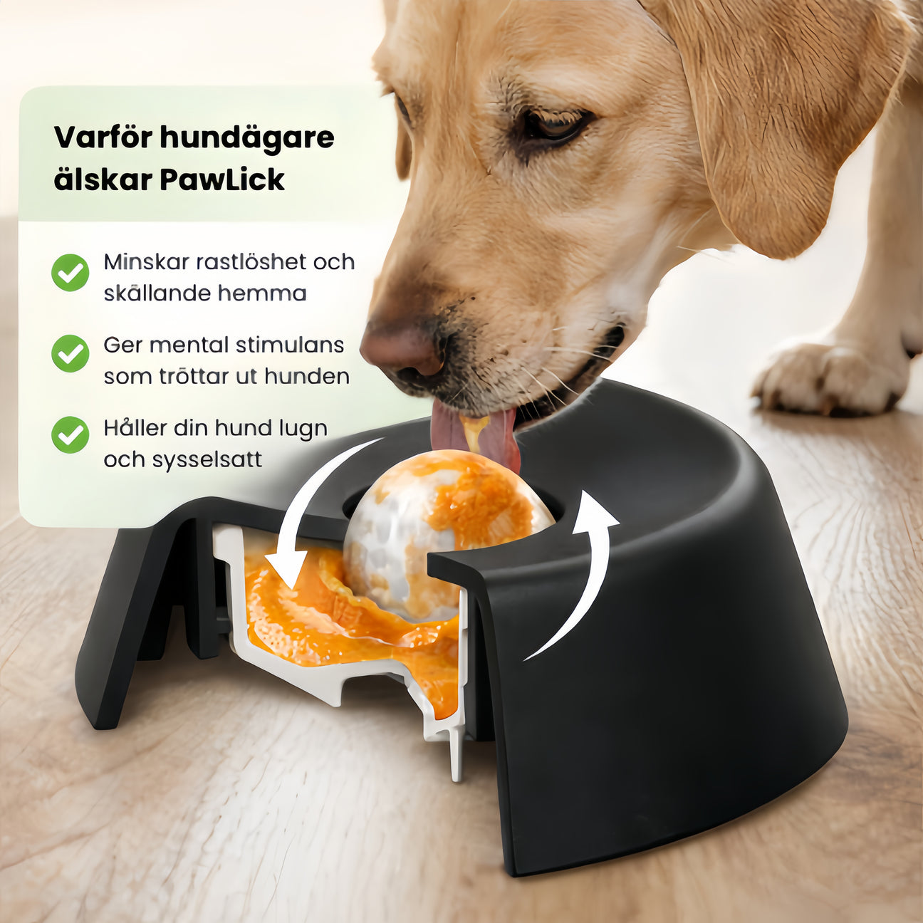 🐶✨Slickmatta för Hund – Mental Stimulans som Minskar Stress & Rastlöshet