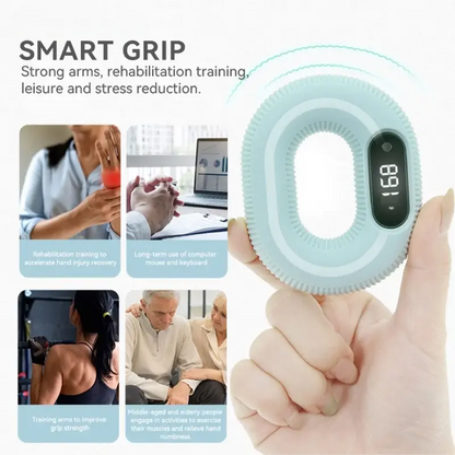 Smart handtränare med app & spel – stärker underarmar, fingrar och lindrar handledssmärta