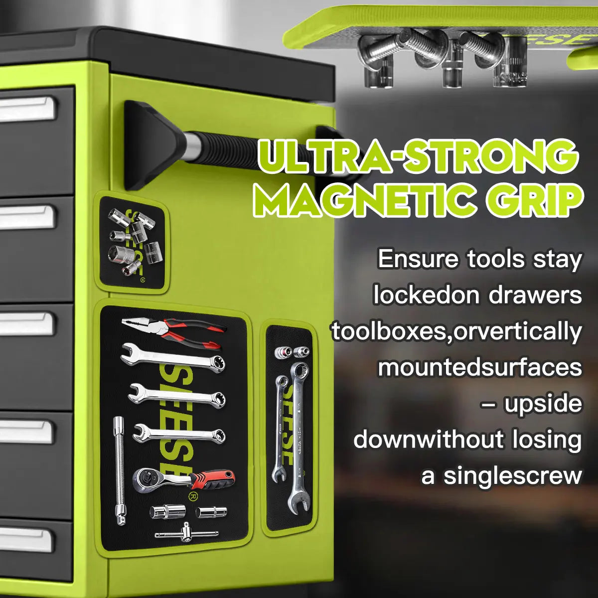 Heavy-Duty Magnetic Tool Mat™ for Mechanics & Car Enthusiasts