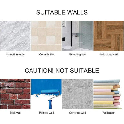 【2-pack】Sluta borra hål i väggen – Möt den starkaste sugproppskroken någonsin! 🛠️🚫