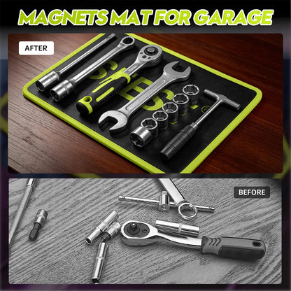 Heavy-Duty Magnetic Tool Mat™ for Mechanics & Car Enthusiasts