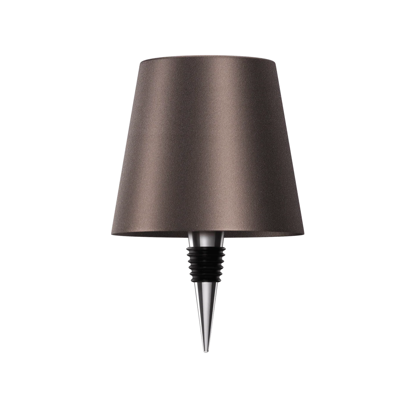 ✨ Uppladdningsbar flaskkorkslampa i snygg järnsmide Touchstyrning • 3 varma toner + färgväxlande RGB 🌈Steglös dimmer 💡Passar de flesta vinflaskor 🍷Perfekt som sänglampa 🛏️, nattlampa eller stämningsljus 🥂