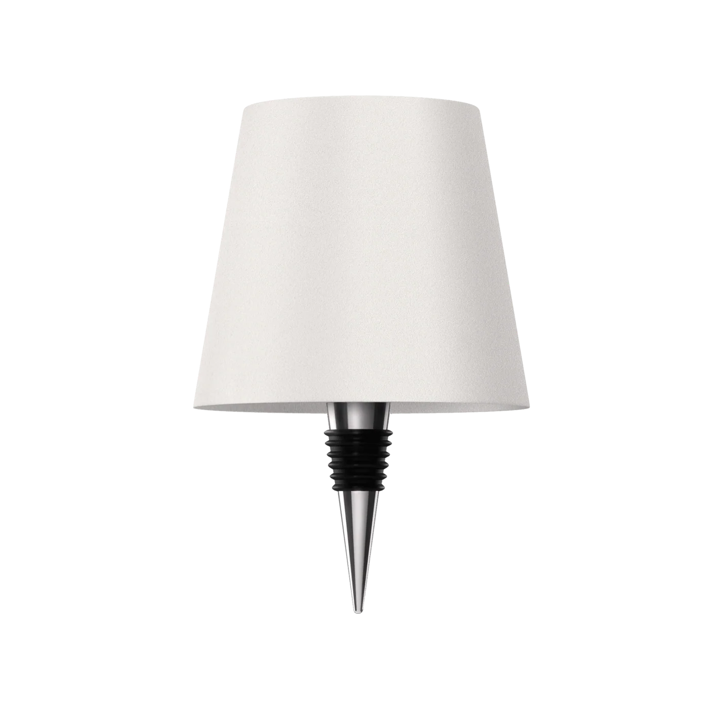 ✨ Uppladdningsbar flaskkorkslampa i snygg järnsmide Touchstyrning • 3 varma toner + färgväxlande RGB 🌈Steglös dimmer 💡Passar de flesta vinflaskor 🍷Perfekt som sänglampa 🛏️, nattlampa eller stämningsljus 🥂