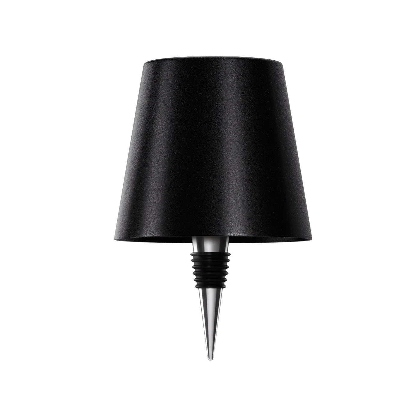 ✨ Uppladdningsbar flaskkorkslampa i snygg järnsmide Touchstyrning • 3 varma toner + färgväxlande RGB 🌈Steglös dimmer 💡Passar de flesta vinflaskor 🍷Perfekt som sänglampa 🛏️, nattlampa eller stämningsljus 🥂