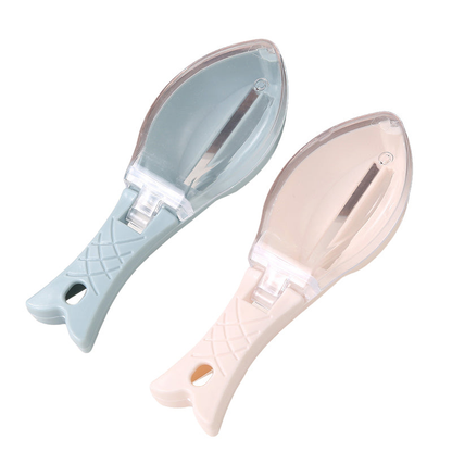 🐟✨ Snabb & Enkel Fiskfjällare – Rengör Fisk på Sekunder【Köp en få en gratis】